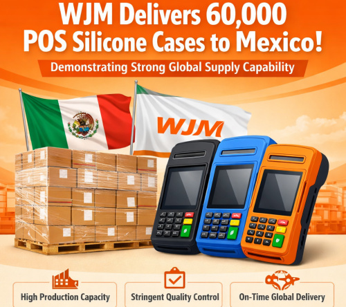 WJM entrega 60.000 capas de silicone para PDV ao México | Capacidade de fabricação em larga escala