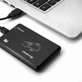 Long Range USB Interface Desktop RFID Reader with NFC, Card Reader, and IC Smart Card Support: 13.56MHz R20C1
