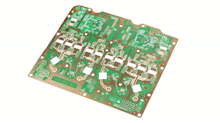 PCB híbrido de alta frecuencia 1