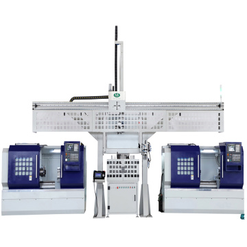 China Top 10 Double Lathes With Gantry Loader Brands
