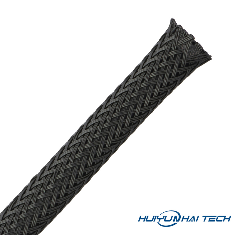 High flame retardant pet woven mesh pipe