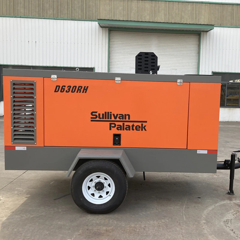 Diesel Engine Driven Portable Screw Air Compressor