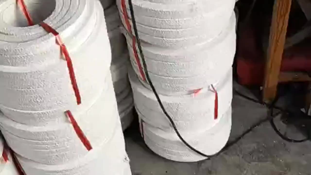 Imballaggio di ghiandola non asbesto PTFE per sigillatura della pompa1