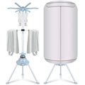 OEM Silent Round Small Dryer - Large Capacity Camping Clothes Dryer1