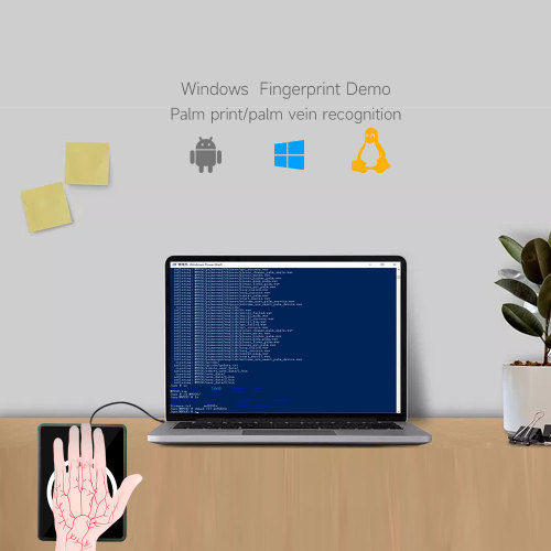 Status pembangunan saiki saka lapangan Screner Fingerprint