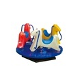 Popular Outdoor Plastic Spring Rider Four Seater Merry-Go-Round for Children1