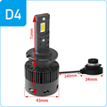 6000K HID D1S D1R Super Bright LED Chips 35W Headlamps - Custom LED Headlights1