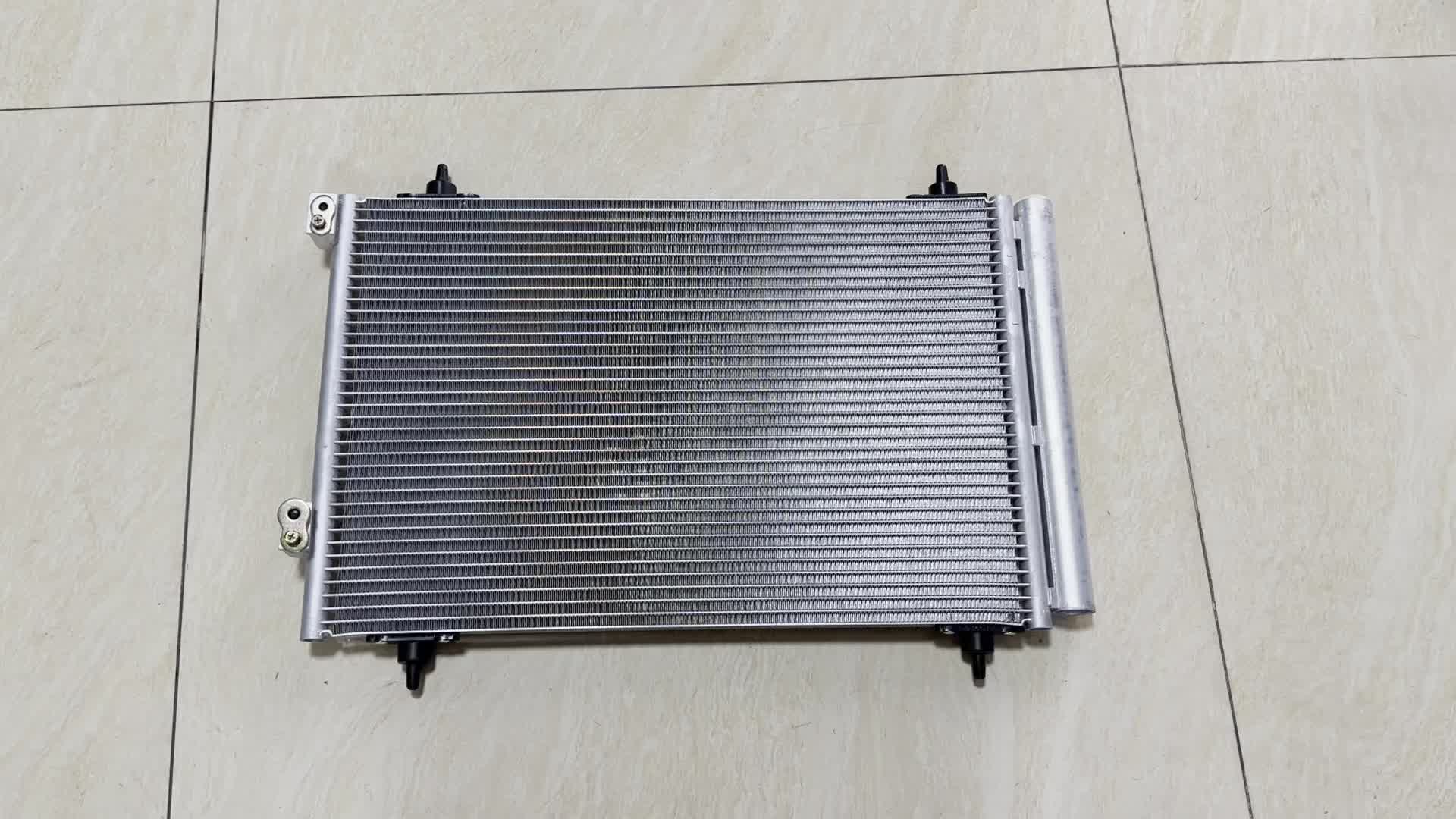 OEM 1330.F9 Auto Aluminum Radiator Core Intercooler with Copper Water Cooler for PEUGEOT 206 MT1
