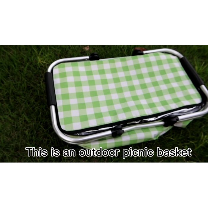 Longyang Latest Car Accessories 2022 Foldable Outdoor Food Bag Luxury Cooler Bag Organizer Thermal Insulation Picnic Basket1