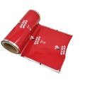 Yunfeng tryckt PVC -plastvärme krymper biologiskt nedbrytbar stor aluminium cling cover matförpackning förpackningsfilm roll1