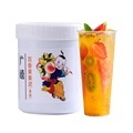 1.2kg Double Happiness Passion Fruit Puree Jam: Perfect for Elevating Bubble Tea and Flavored Drinks1