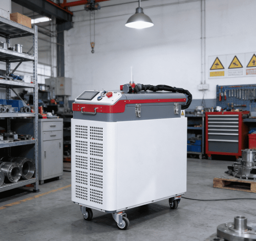 レーザー洗浄機は高効率で環境に優しく、新エネルギー分野のグリーン開発に貢献します。