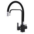 Matte Black RO Water Faucet Filter - Kitchen Filtration Tap for Drinking Water1