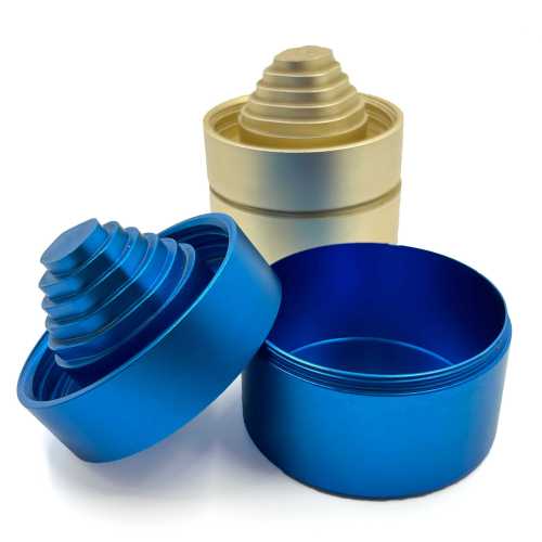 Nova caixa de presente de alumínio personalizada oferece proteção premium e design elegante