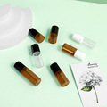 5ml 10ml Transparent Black Lid Roll-on Glass Bottle - Limited Time Promotion1