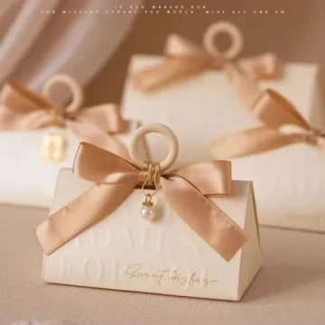 Gift Paper Box, Candy Carton, Gift Packing Ribbon Box Carton Paper Packing Wholesale Custom Luxury Custom Printed Logo1