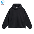 Custom Logo Oversized Wool Hoodie - Plus Size American Fashion Brand1