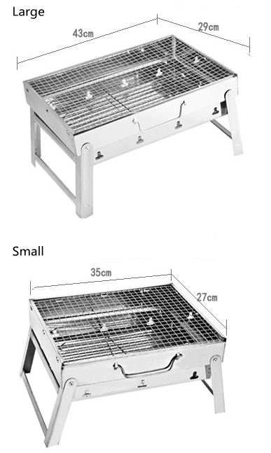 烧 烤 烤炉 、 木炭 烧 烤炉 便 携式 折叠式 烧烤炉 烧烤 桌面 不锈 钢烟 熏炉 烧烤户 外营 地 地 地 地