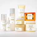 Korean Anti-Acne Dark Spot Whitening Skin Care Set with Soap, Serum, Scrub, Cream, and Facial Wash (Turmeric)1