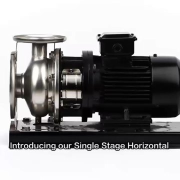 Single Stage Horizontal Stainless Steel Centrifugal Pump for Water Supply Filtration1