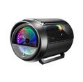 Panoramic ITX Case RGB, Round Gamer Cabinet with 20CM Fan and USB 3.0 Ports1