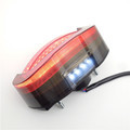 Integrated LED Tail Light with Brake and Turn Signal for Motorcycle, Bike, and Scooter1