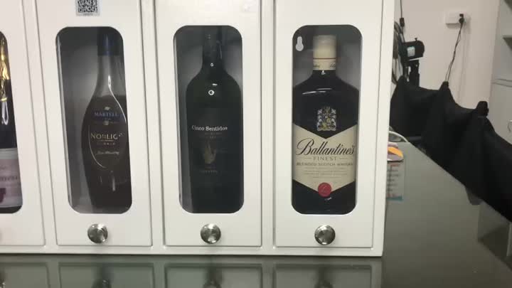 Máquina expendedora de gabinetes de vinos