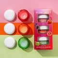 Cute Fruit Moisturizing Vegan Waterproof Lip Sleeping Mask Set1