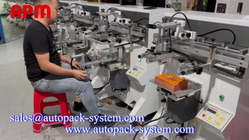 Cosmetic Bottle Screen Printing Machine for Glass and Silk Cups1