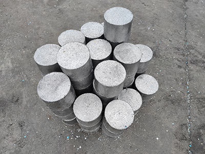 Palente de briqueting de vertículo para chatarra de aluminio