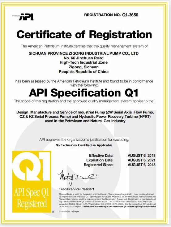 API Certificates