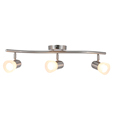 Wholesale Modern 3 Light Brushed Nickel Wave LED Track Light for Kitchen and Dining Room1