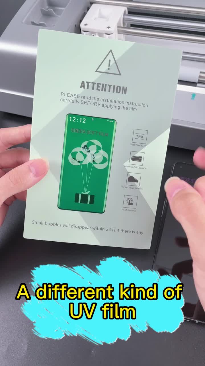 Protecetor à écran vert vert pour téléphone mobile