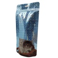 1kg 2Kg 4kg 20kg Hausdéieren Snacks Zipper gespaarten Bags Dog Iessfood Cat Food Kader Plastikstut Aluminume Sakealfeeler