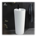 Modern Ceramic Free Standing Bathroom Sink Pedestal Basin - Wholesale Prices1