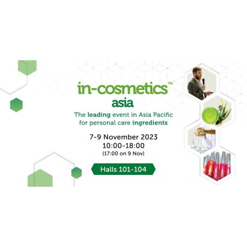 معرض معرض "In-Cosmetics Asia 2023"