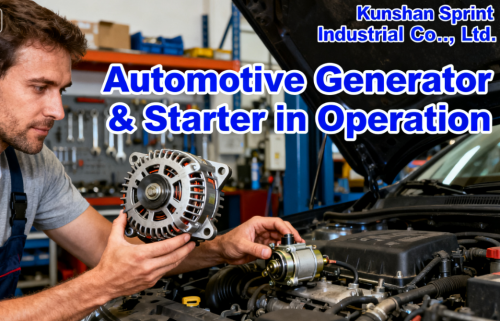 Kunshan Sprint Industry Co., Ltd.: Líder global em inovação de geradores e starters com patentes, certificações e excelência em comércio digital