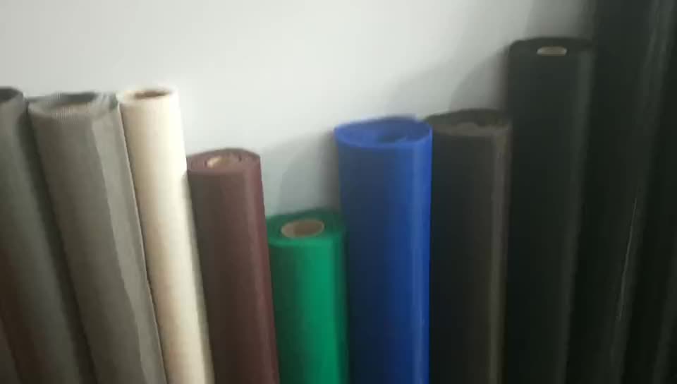 Wuqiang Factory Fiberglass Window Screen Fiberglas Moskito Netting Fiberglass Insekten -Screening1