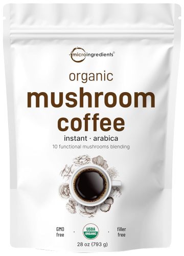 Café de champignons de soutien énergétique pour le corps mince