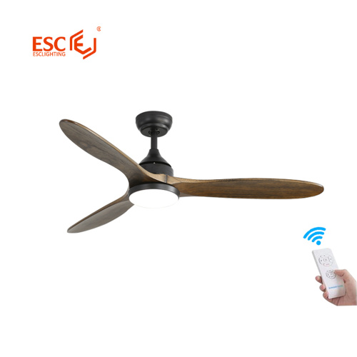 New design wooden ceiling fan light