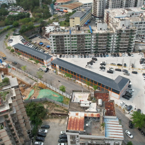 Las soluciones de contenedores de Guangzhou Aotian mejoran la eficiencia de la construcción