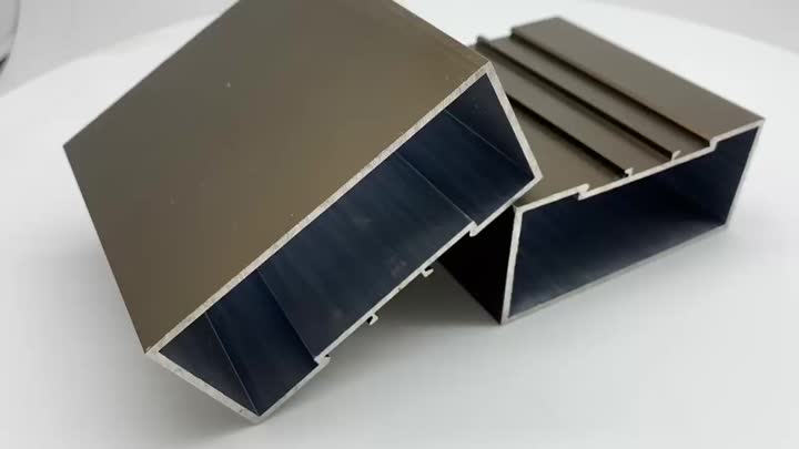 Profîla Aluminium ji bo dabeşkirina Glass