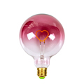 Dimmable 2W 230V 2000K E27 Base G125 Gradient Pink LED Bulb1