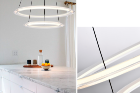 Luce a sospensione minimalista