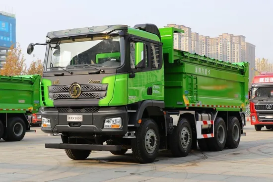 Kuasa Kuda Besar Shacman 8X4 550HP 21cbm Trak Sampah untuk Pengangkutan Perlombongan Sangat Berat1
