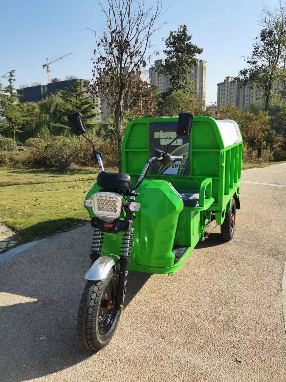 Three-wheeled Electric Garbage Truck