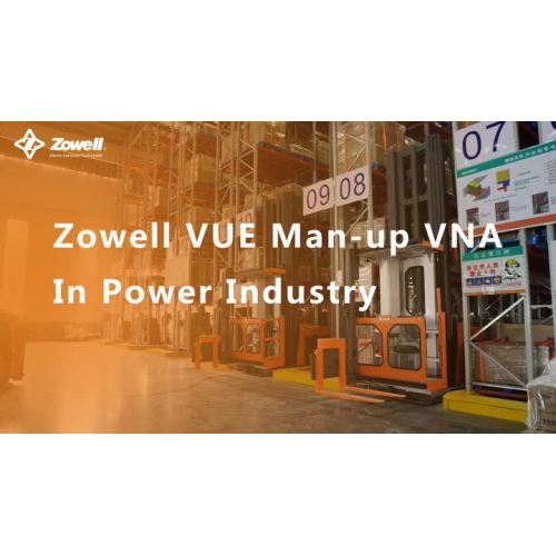 Caso del cliente: carretilla elevadora VNA Man-Up en la industria de la energía