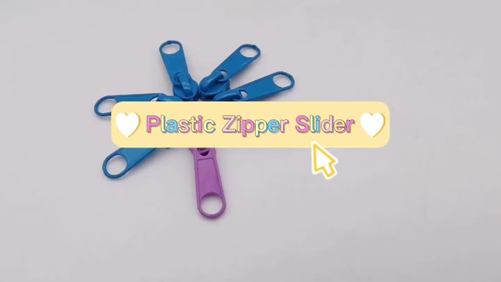 Plastik zip kurseur