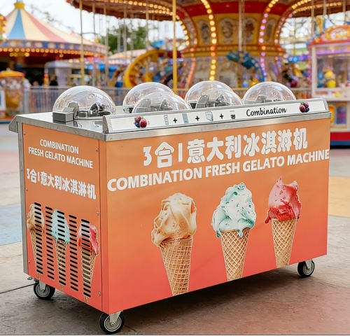 Neu eingetroffen: Kombi-Frischgelatomaschine – All-in-One-Gelatolösung