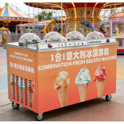 Neu eingetroffen: Kombi-Frischgelatomaschine – All-in-One-Gelatolösung